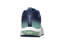 Skechers Skech Air Element Navy Green Memory Foam Trainers -Fashion Shoe Store skechers skech air element navy green memory foam trainers 121846