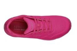 Skechers Street Uno Night Shades Hot Pink Neon Memory Foam Low Top Trainers -Fashion Shoe Store skechers street uno night shades hot pink neon memory foam low top trainers 137695