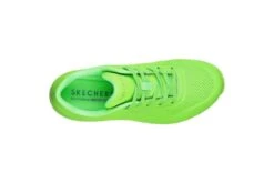 Skechers Street Uno Night Shades Lime Green Memory Foam Low Top Trainers -Fashion Shoe Store skechers street uno night shades lime green memory foam low top trainers 399421