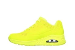 Skechers Street Uno Night Shades Neon Yellow Memory Foam Low Top Trainers -Fashion Shoe Store skechers street uno night shades neon yellow memory foam low top trainers 137852