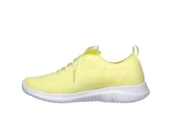 Skechers Ultra Flex Fresh Pick Yellow Multi Floral Embroidered Memory Foam Trainers -Fashion Shoe Store skechers ultra flex fresh pick yellow multi floral embroidered memory foam trainers 105797