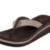 Skechers Vinyasa Unicorn Mist Chocolate Brown Glitter Low Wedge Sandals Flip Flops -Fashion Shoe Store skechers vinyasa unicorn mist chocolate brown glitter low wedge sandals flip flops 106048