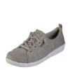 Skechers Wash-A-Wools Madison Ave Promising Sand Beige Lace Up Low Top Trainers -Fashion Shoe Store skechers wash a wools madison ave promising sand beige lace up low top trainers 125579